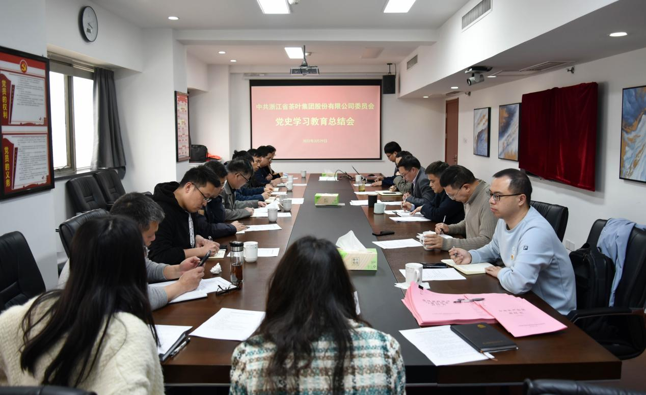 尊龙凯时(中国)人生就是搏!集团党委召开党史学习教育总结会